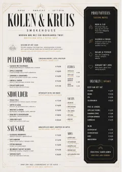 Modern Fusion menu template preview