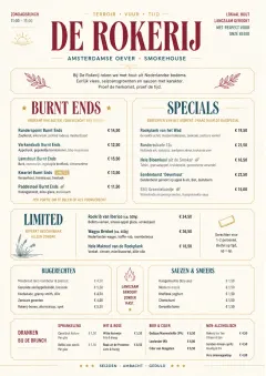 Fine Regional menu template preview