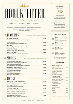 Fine Regional menu template preview