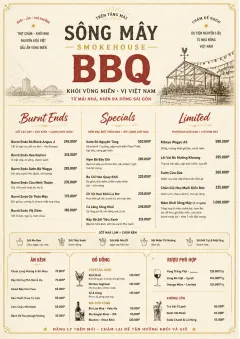 Fine Regional menu template preview