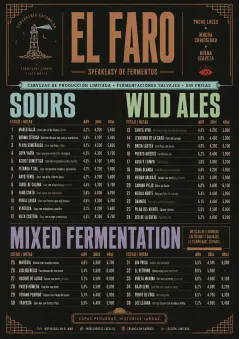 Speakeasy Spirits menu template preview