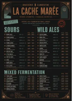 Speakeasy Spirits menu template preview