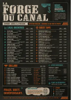 Industrial Craft menu template preview