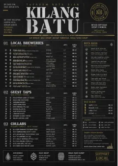 Industrial Craft menu template preview