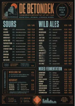 Speakeasy Spirits menu template preview