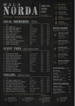 Industrial Craft menu template preview