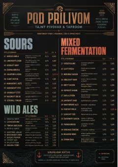 Speakeasy Spirits menu template preview