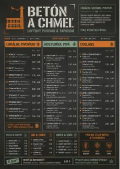 Industrial Craft menu template preview