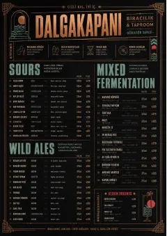Speakeasy Spirits menu template preview