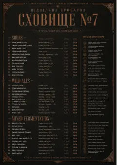 Speakeasy Spirits menu template preview