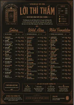 Speakeasy Spirits menu template preview