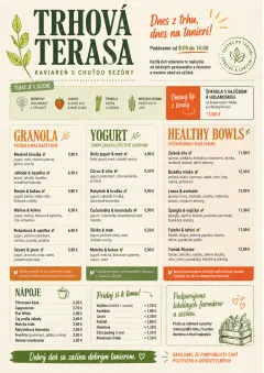 Market Fresh Midday menu template preview