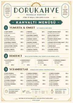 Sunrise Classic menu template preview