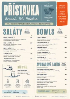 Market Fresh Midday menu template preview