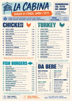 Street Stall Energy menu template preview