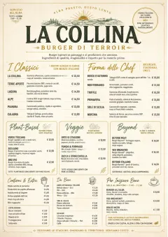 Fine Regional menu template preview