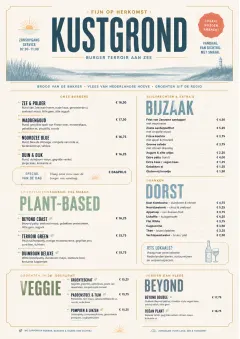 Fine Regional menu template preview