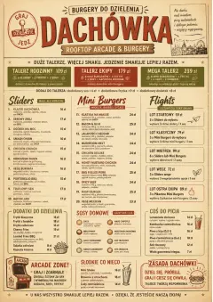 Family Style Feast menu template preview