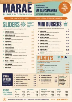 Family Style Feast menu template preview
