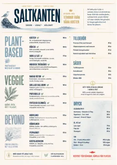 Fine Regional menu template preview