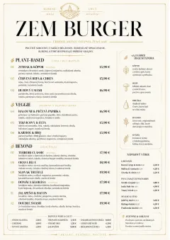 Fine Regional menu template preview