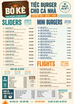 Family Style Feast menu template preview
