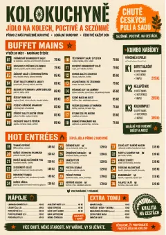 Food Truck Bold menu template preview