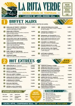 Food Truck Bold menu template preview