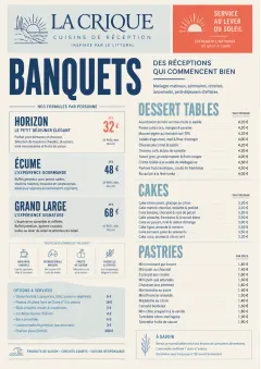 Banquet Catering menu template preview