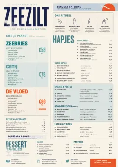 Banquet Catering menu template preview