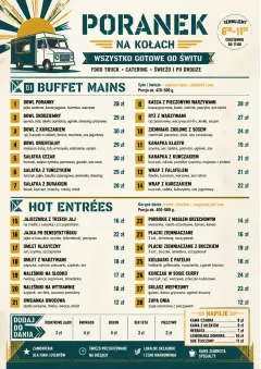 Food Truck Bold menu template preview