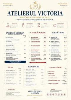 Grand Hotel Classic menu template preview