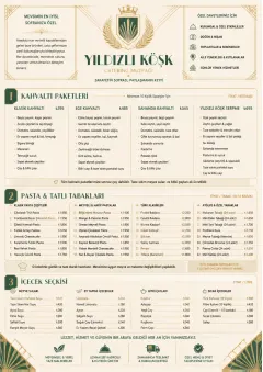 Grand Hotel Classic menu template preview