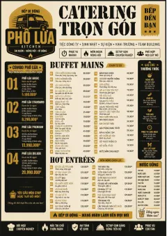Food Truck Bold menu template preview