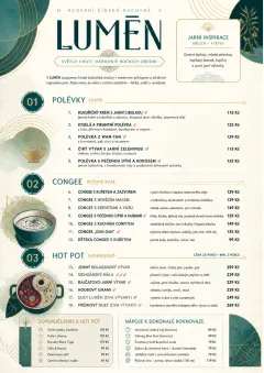 Modern Fusion menu template preview
