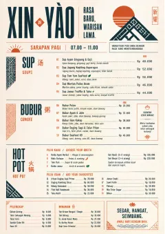 Modern Fusion menu template preview