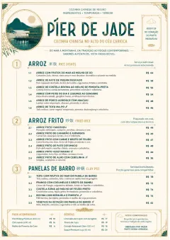 Fine Regional menu template preview