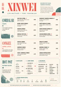 Modern Fusion menu template preview
