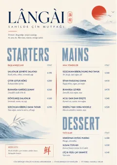Chef Carte Brève menu template preview
