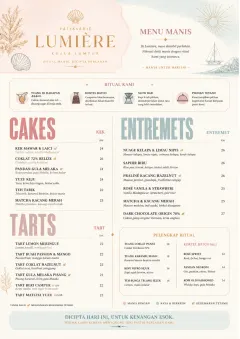 Patisserie Elegant menu template preview