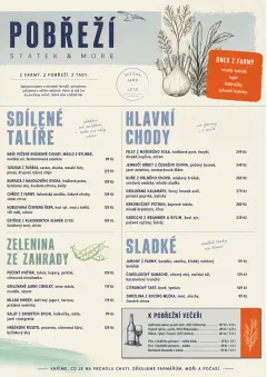 Farm-to-Table Supper menu template preview