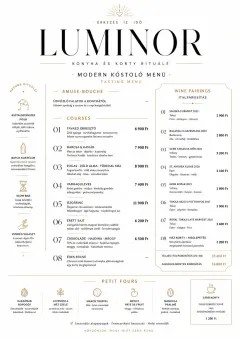 Modern Tasting Menu menu template preview