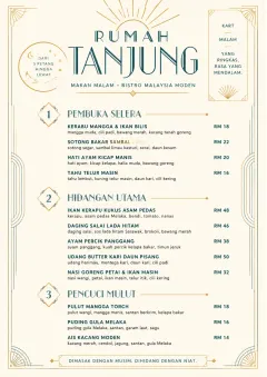 Chef Carte Brève menu template preview