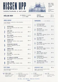 Modern Tasting Menu menu template preview