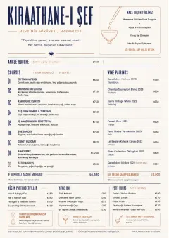 Modern Tasting Menu menu template preview