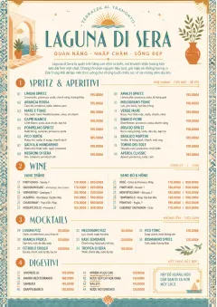 Mediterranean Terrace menu template preview