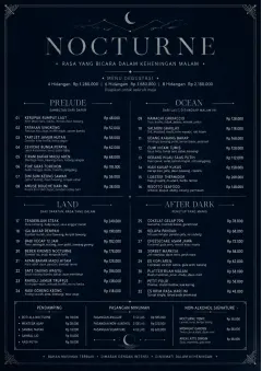 Midnight Velvet menu template preview