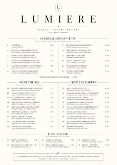 Michelin Elegant menu template preview