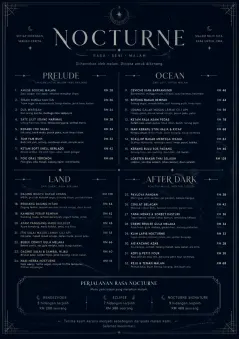 Midnight Velvet menu template preview