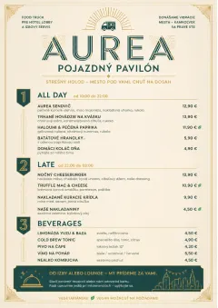 Lobby Service Card menu template preview